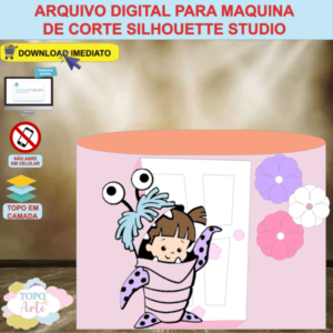 ARQUIVO de Corte Topo de Bolo Monstros S. A. - 07