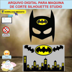 ARQUIVO de Corte Topo de Bolo Batman - 06