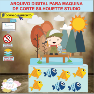 ARQUIVO de Corte Topo de Bolo Pescador - 03