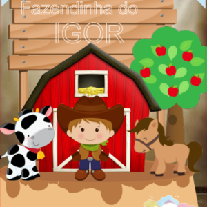 ARQUIVO de Corte Topo de Bolo Fazendinha - 08