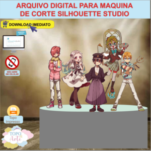 ARQUIVO de Corte Topo de Bolo Hanako Kun - 01