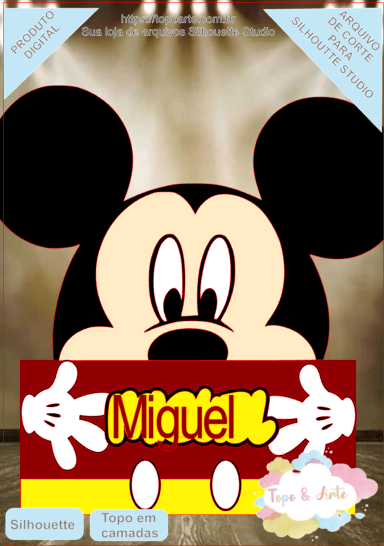 Arquivos Png Mickey e Amigos