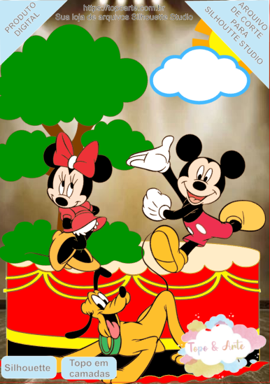 Arquivos Png Mickey e Amigos