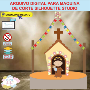 ARQUIVO de Corte Topo de Bolo Festa Junina Santo Antônio na Capela - 24