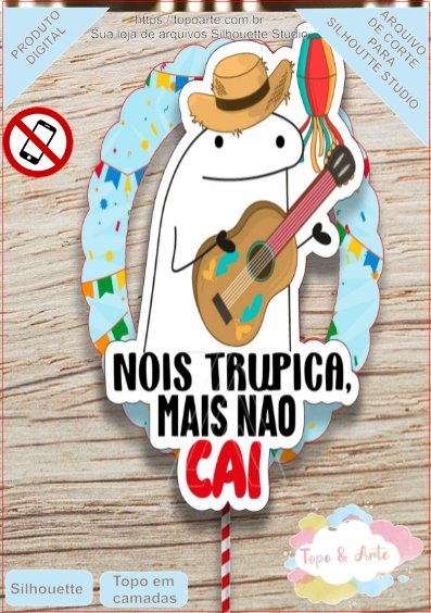 ARQUIVO Topo de bolo Florkofcows