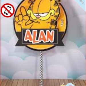 ARQUIVO de Corte Topo de Bolo Garfield - 03