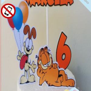 ARQUIVO de Corte Topo de Bolo Garfield - 04