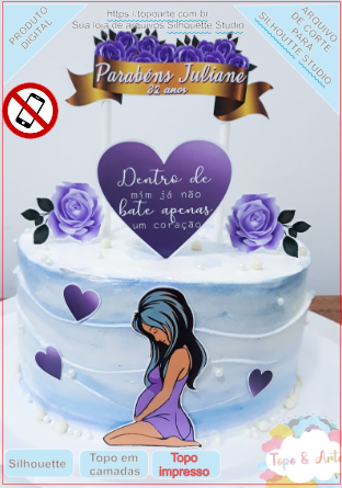ARQUIVO de Corte Topo de Bolo Mulher Gravida - 02