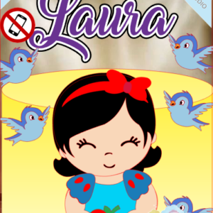 ARQUIVO de Corte Topo de Bolo Branca de Neve Baby Cute- 01