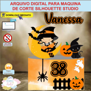 Baixe aqui seu ARQUIVO Halloween Dia das Bruxas - 17