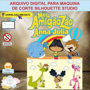 ARQUIVO de Corte Topo de Bolo Meu AmigaoZao - 01