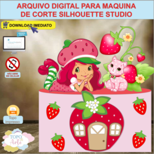 ARQUIVO de Corte Topo de Bolo Moranguinho - 04