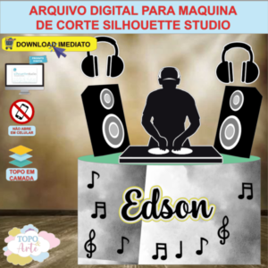ARQUIVO de Corte Topo de Bolo Musica Dj Black - 01
