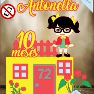 ARQUIVO de Corte Topo de Bolo  Turma do Chaves e Chiquinha - 06