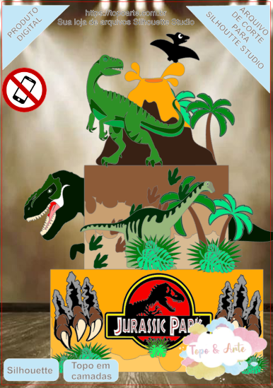 QUADRO DINOSSAURO - ARQUIVO DIGITAL