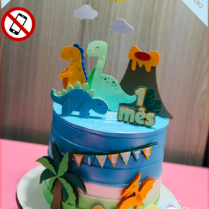 ARQUIVO de Corte Topo de Bolo Dinossauro - 36