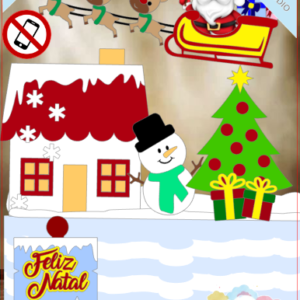 ARQUIVO de Corte Topo de Bolo Papai Noel de Natal- 25