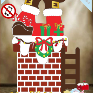 ARQUIVO de Corte Topo de Bolo Papai Noel de Natal - 16