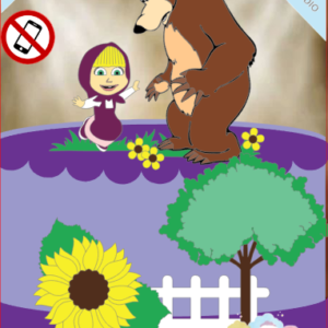 ARQUIVO de Corte Topo de Bolo masha e o urso - 05