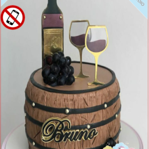 ARQUIVO de Corte Topo de Bolo Bebida Vinho 01