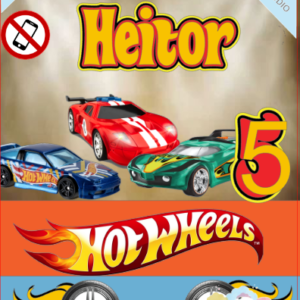 ARQUIVO de Corte Topo de Bolo Corrida Hot Wheels - M* 02