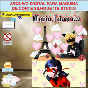 ARQUIVO de Corte Topo de Bolo LadyBug - 01
