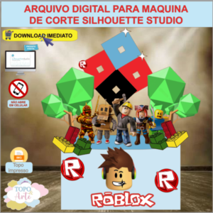 ARQUIVO de Corte Topo de Bolo Roblox - 07