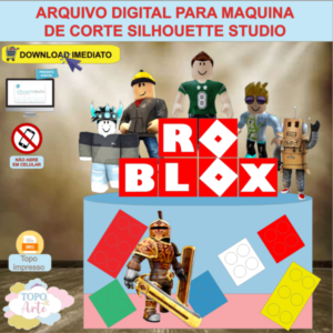 ARQUIVO de Corte Topo de Bolo Roblox - 09