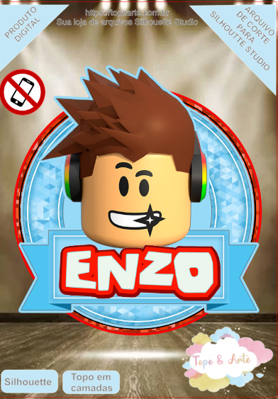 topo de bolo Roblox