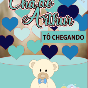 ARQUIVO de Corte Topo de Bolo Cha Revelação Bebe Urso Ursinho - 08