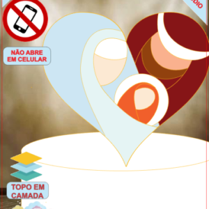ARQUIVO de Corte Topo de Bolo Presepio de Natal - 94