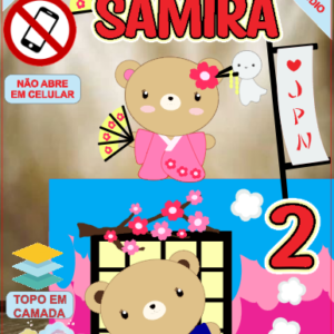 ARQUIVO de Corte Topo de Bolo Cha Revelação Bebe Urso Ursinho - 25