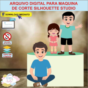ARQUIVO de Corte Topo de Bolo Feliz Dia dos Pais - 11