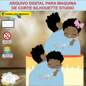 ARQUIVO de Corte Topo de Bolo Feliz Dia dos Pais - 15