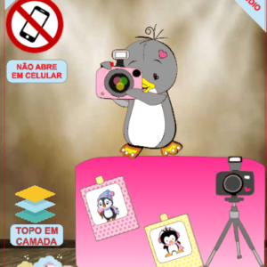 ARQUIVO de Corte Topo de Bolo Pinguim - 10