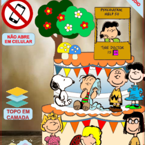 ARQUIVO de Corte Topo de Bolo Snoopy - 03