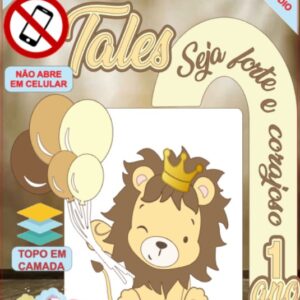 ARQUIVO de Corte Topo de Bolo  Leao - 09