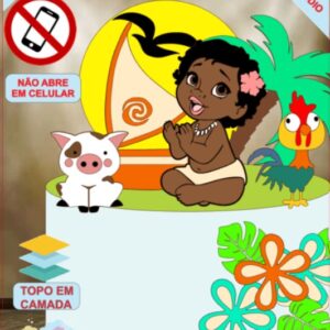 ARQUIVO de Corte Topo de Bolo  Moana - 10