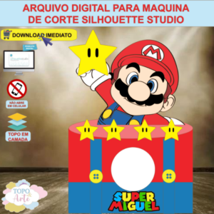ARQUIVO de Corte Topo de Bolo Mario Bros - 01