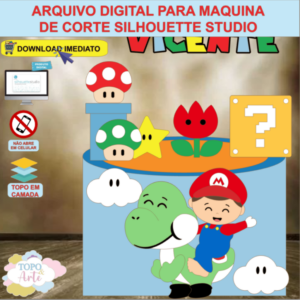 ARQUIVO de Corte Topo de Bolo Mario Bros - 05