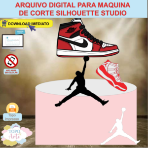 ARQUIVO de Corte Topo de Bolo Esporte Basquete - 03