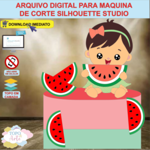 ARQUIVO de Corte Topo de Bolo Frutas - 02