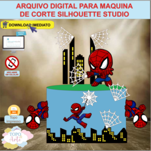 ARQUIVO de Corte Topo de Bolo  Homem Aranha - 05