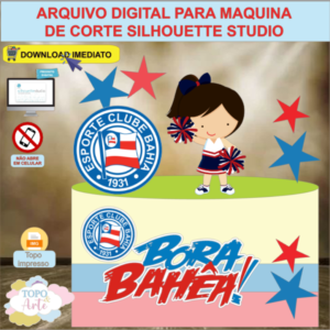 ARQUIVO de Corte Topo de Bolo Futebol Bahia - 04