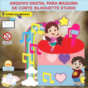 ARQUIVO de Corte Topo de Bolo Maria Clara e JP - 04