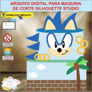 ARQUIVO de Corte Topo de Bolo Sonic - 06