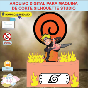 ARQUIVO de Corte Topo de Bolo Naruto - 04
