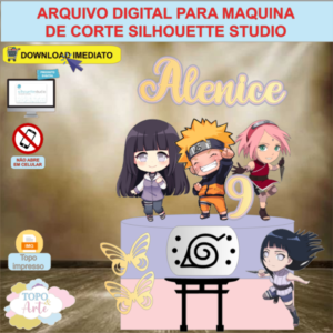 ARQUIVO de Corte Topo de Bolo Naruto - 11