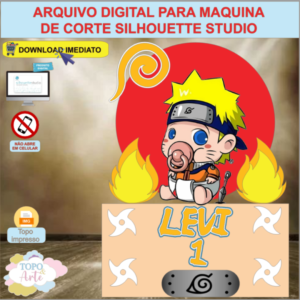 ARQUIVO de Corte Topo de Bolo Naruto - 12