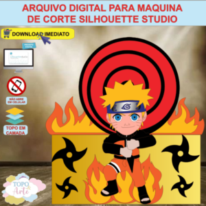 ARQUIVO de Corte Topo de Bolo Naruto - 14